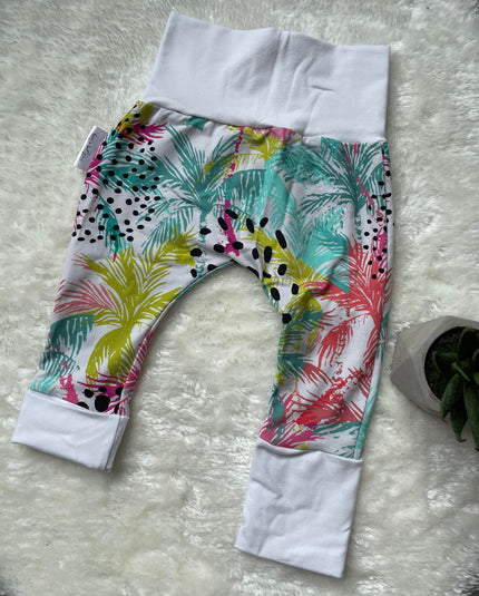 Pantalons évolutifs - Palmier multicolore