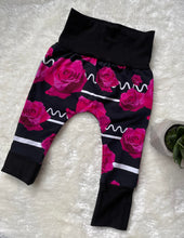 Charger l&#39;image dans la galerie, Pantalons évolutifs - Fleur rose
