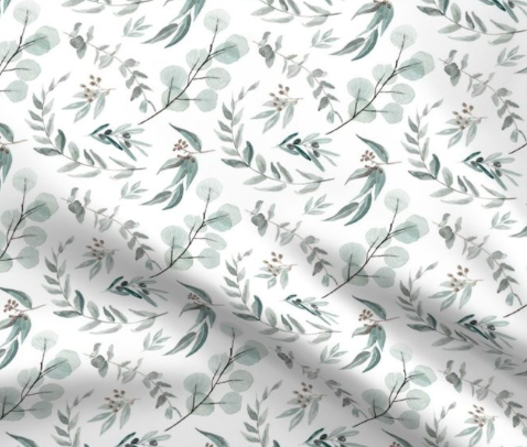 Doudou hochet - Eucalyptus