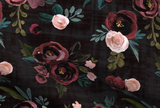 Doudou hochet - Fleur bourgogne