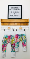 Pantalons évolutifs - Palmier multicolore