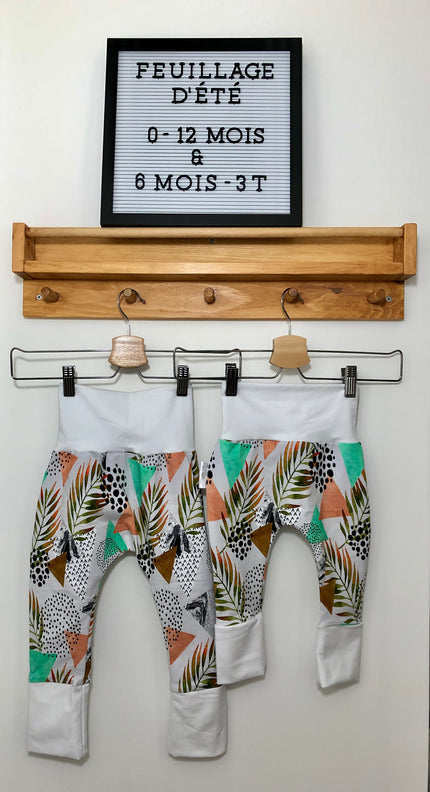 Pantalons évolutifs - Feuillage d'été