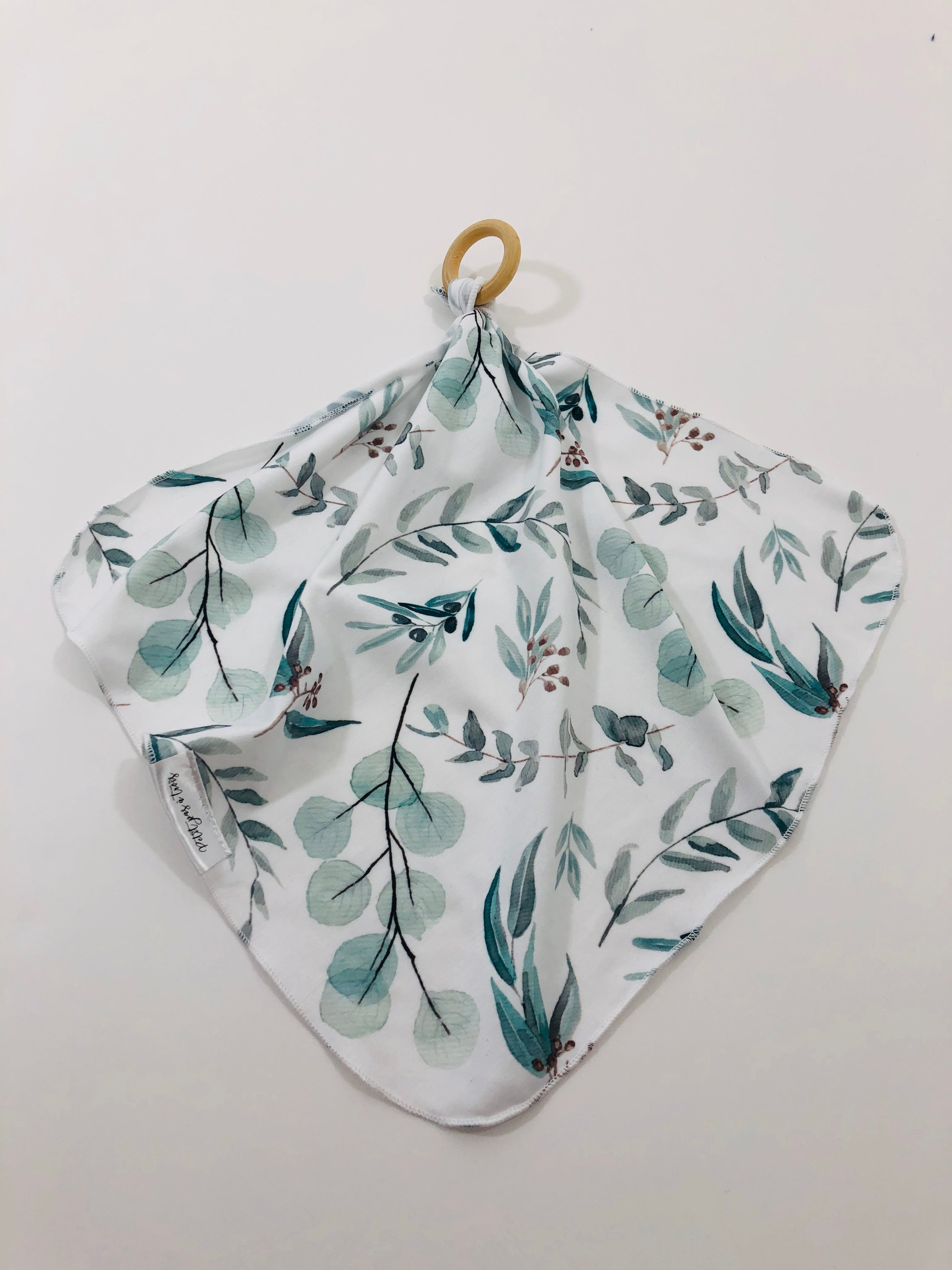 Doudou hochet - Eucalyptus