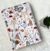 Couverture en minky - Fleurs d’automne