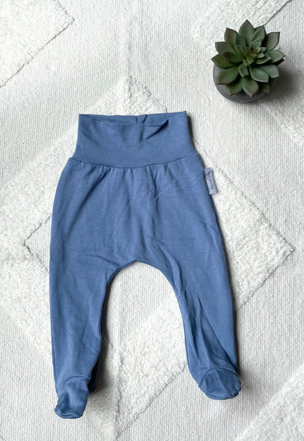 Pantalon à pattes - Bleu acier