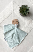 Doudou de dentition en coton organique - Menthe