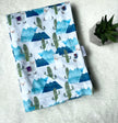 Couverture en minky - Lamas