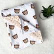 Couverture en minky - Teddy l’ourson