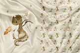 Doudou recto-verso - Dragons