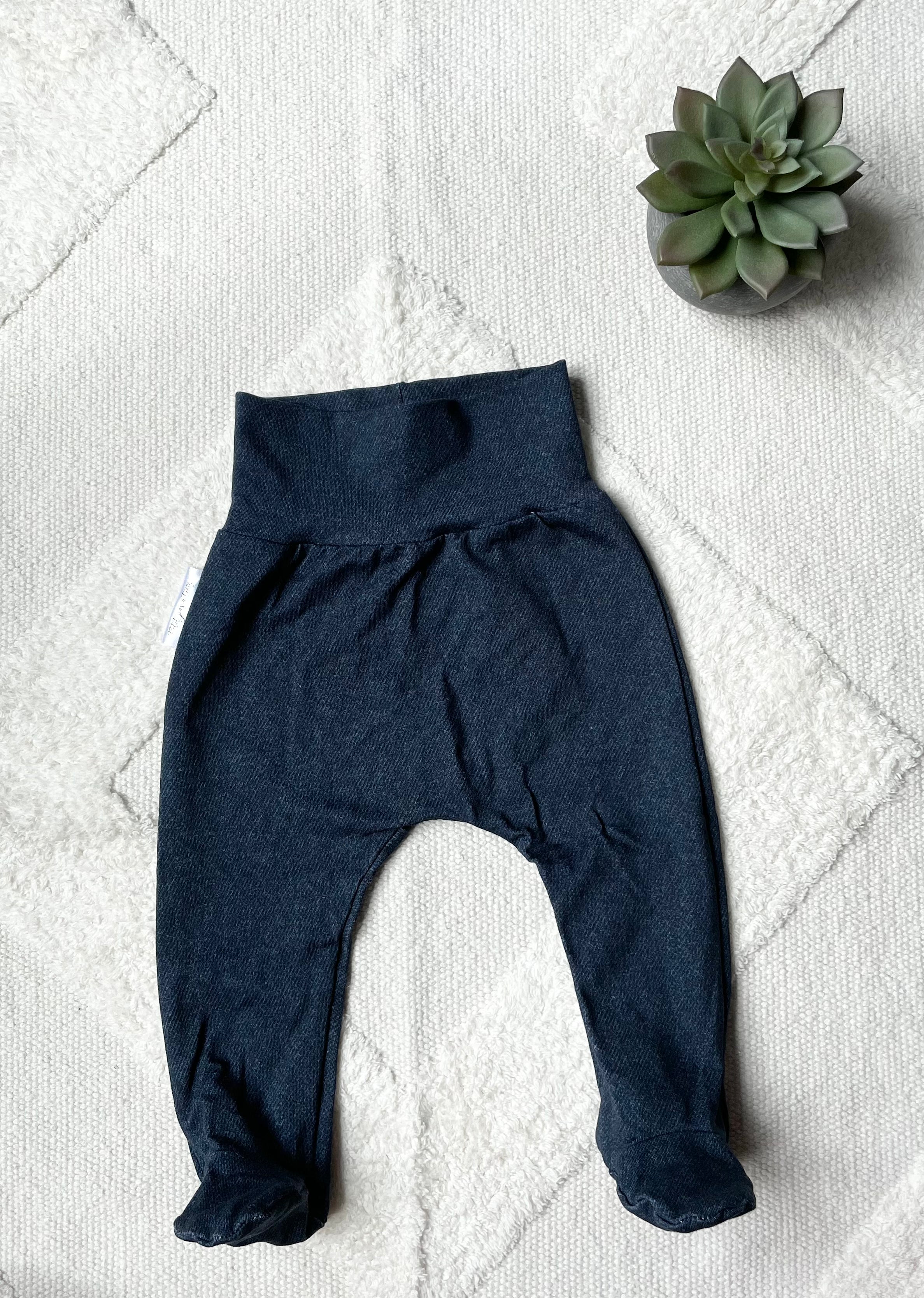Pantalon à pattes - Effet jeans