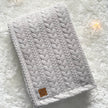 Couverture tricot - Taupe