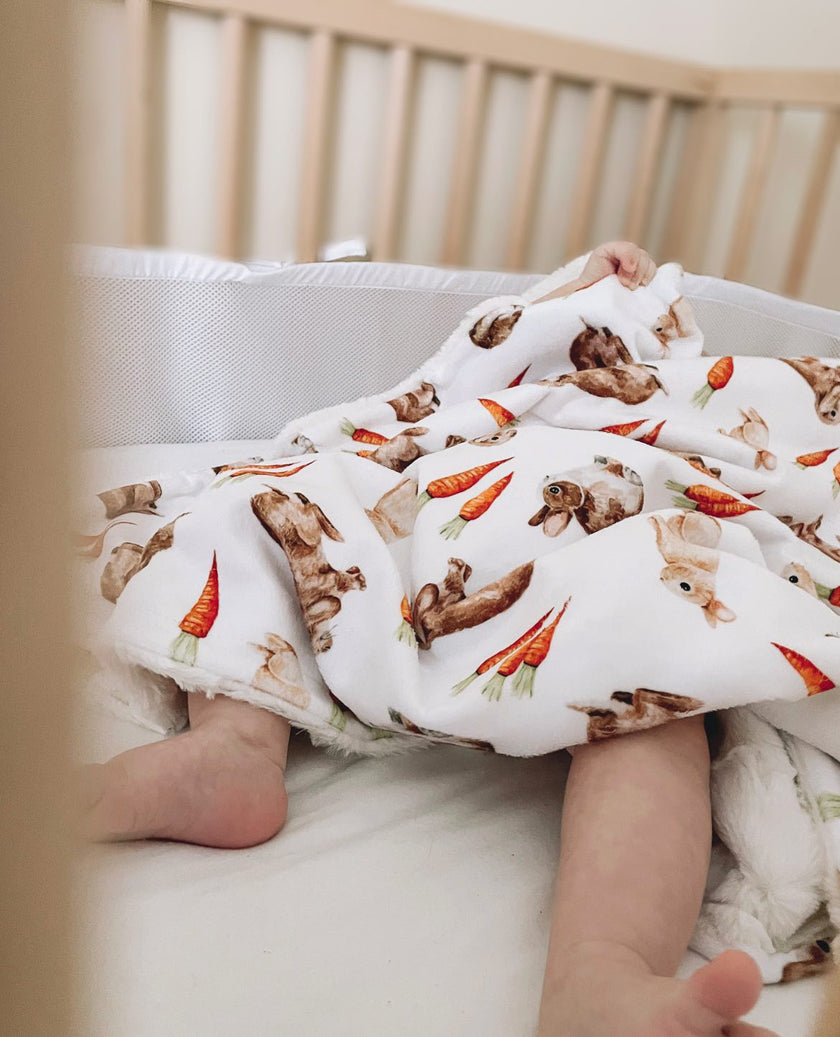 Couverture minky / fourrure personnalisée