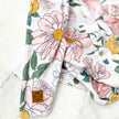 Couverture en minky - Pivoines roses